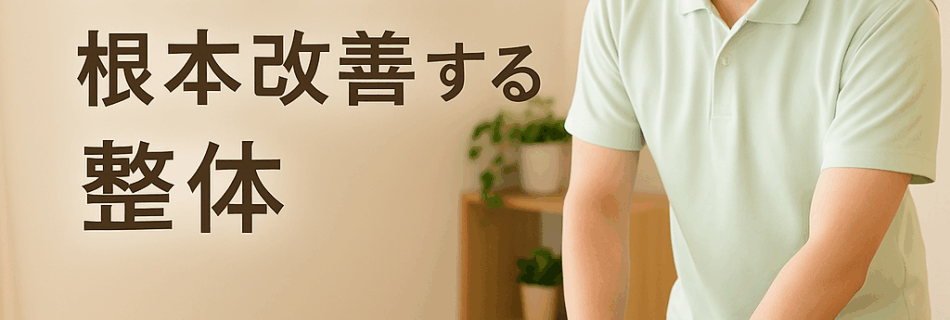 「久留米市で腰痛・肩こりに悩むあなたへ｜“その場しのぎ”ではない根本改善の整体とは」